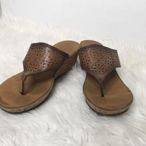 Clark Wedge Sandals